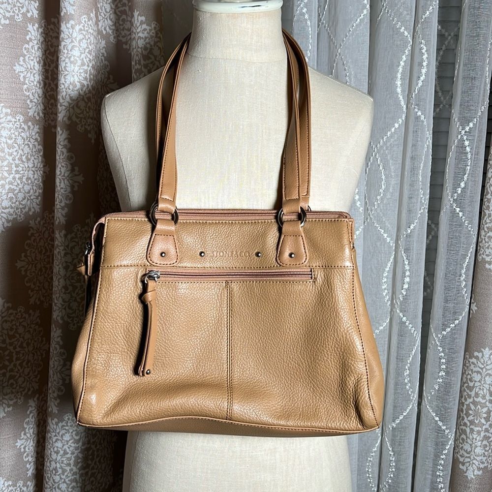 Stone & Co tan  Leather Purse